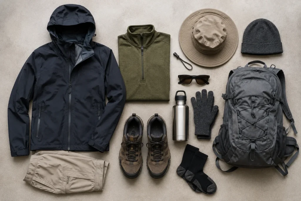 Tasmania weather packing essentials for a road trip